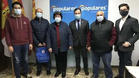 Reunión PP con "Luz de la Mancha" Reunión PP con "Luz de la Mancha"