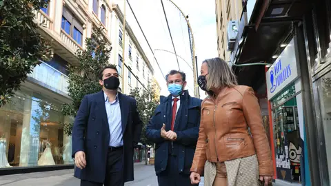 José María Bellido, David Dorado e Isabel Albás José María Bellido, David Dorado e Isabel Albás