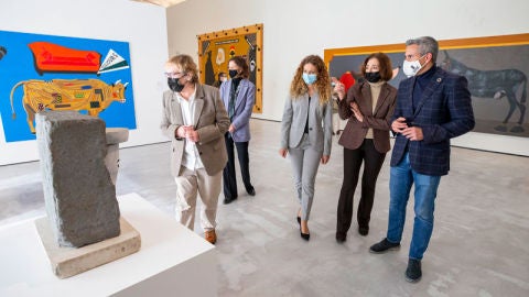 La exposici&oacute;n &lsquo;El buque fantasma&rsquo; de Eduardo Arroyo llega a las Naves de Gamazo