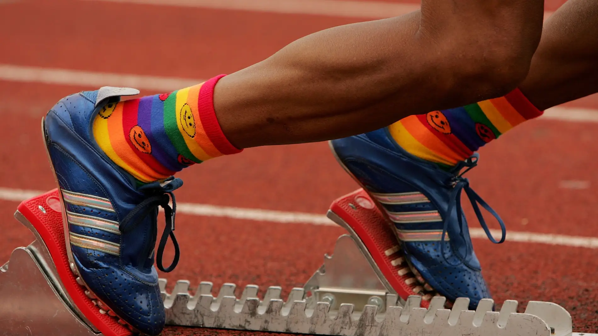 Un corredor en los Gay Games 