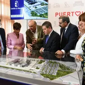 Maqueta del nuevo hospital de Puertollano Maqueta del nuevo hospital de Puertollano