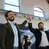 Pablo Casado junto a Paco Núñez en Puertollano Pablo Casado junto a Paco Núñez en Puertollano