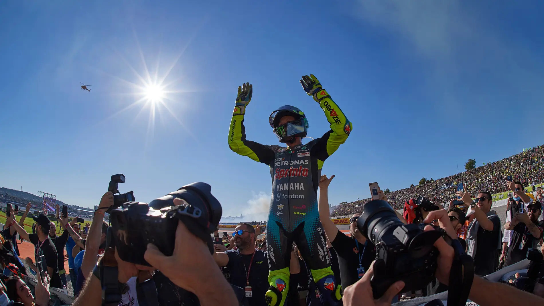 Valentino Rossi dice adiós a MotoGP