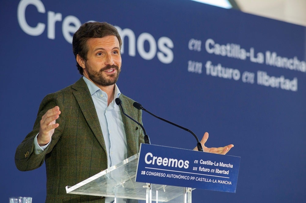 Pablo Casado califica de "aquelarre" el acto de Díaz, Colau, Oltra y García en Valencia Pablo Casado califica de "aquelarre" el acto de Díaz, Colau, Oltra y García en Valencia