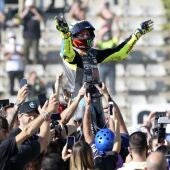 Valentino Rossi recibe en Valencia el premio Leyenda de MotoGP