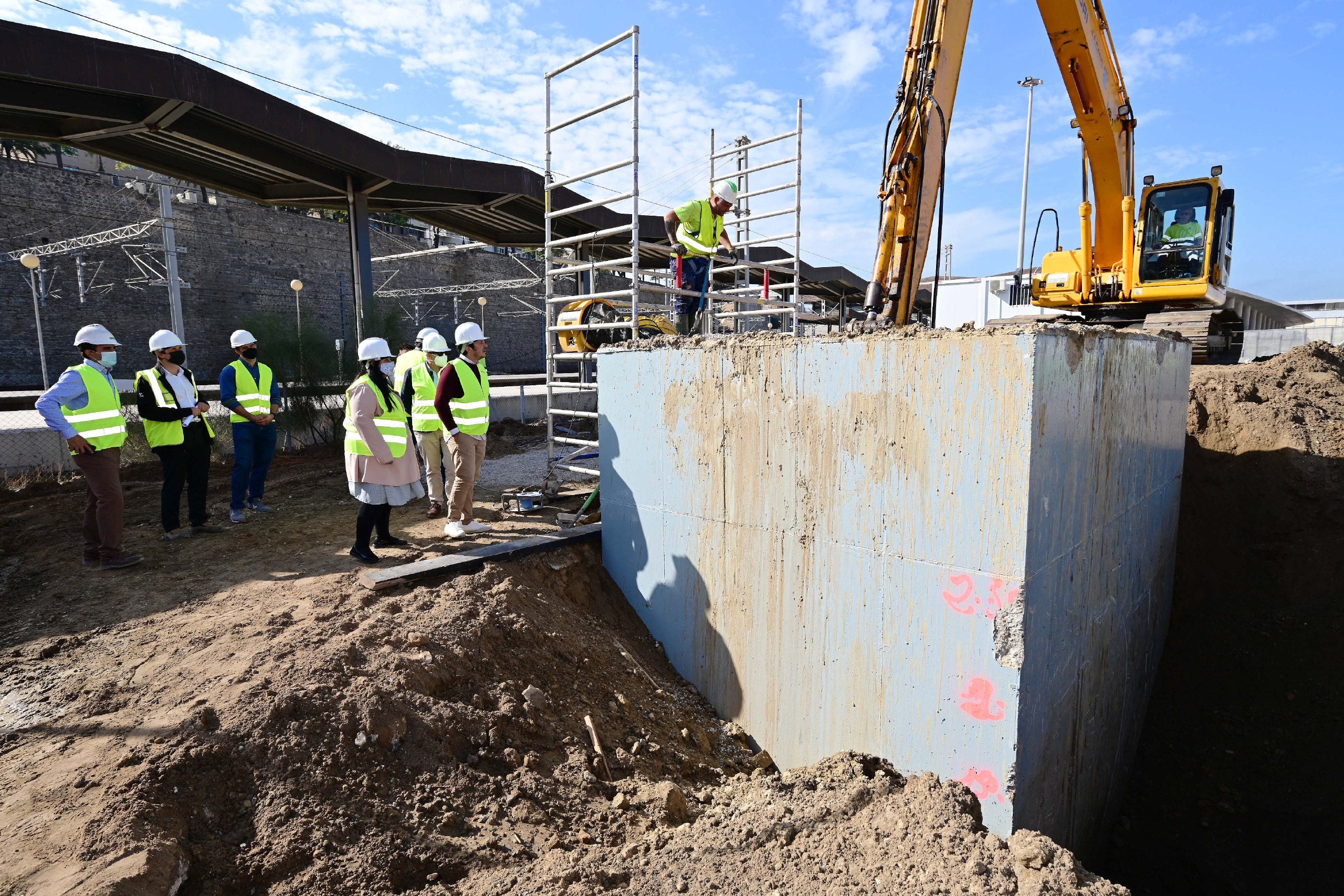 Las obras hidráulicas de Avenida de Astilleros, al 60% de su ejecución Las obras hidráulicas de Avenida de Astilleros, al 60% de su ejecución