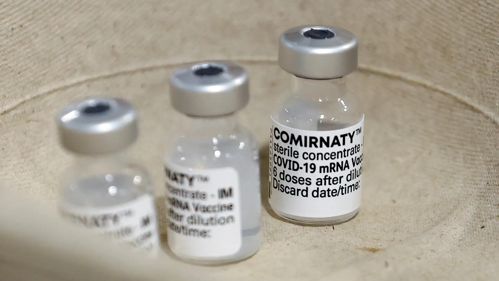 Dosis de la vacuna contra el coronavirus.