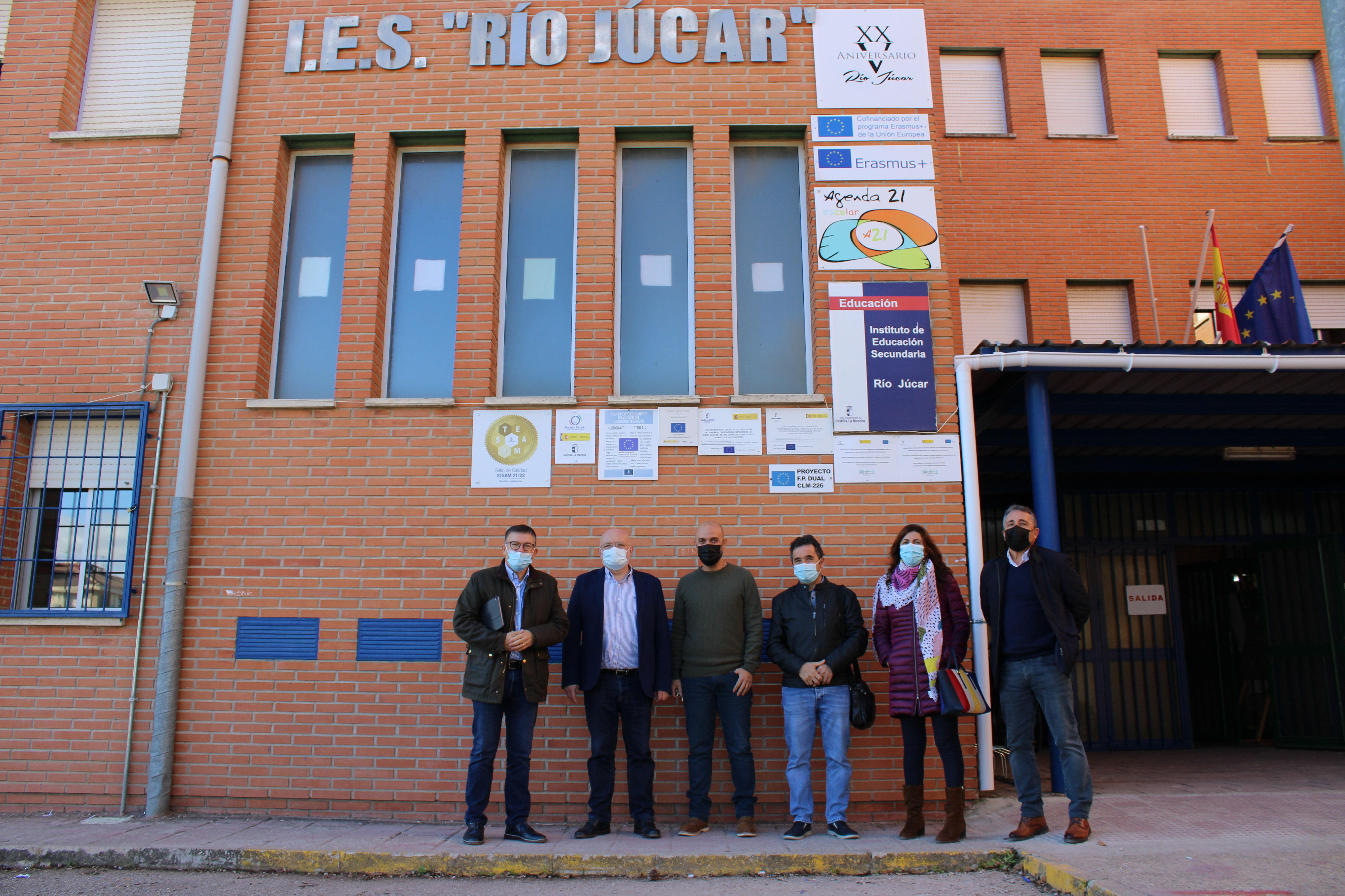 Los centros educativos de Madrigueras ya pueden disfrutar de sus últimas mejoras Los centros educativos de Madrigueras ya pueden disfrutar de sus últimas mejoras
