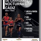El Circuito de Carreras Nocturnas de Cádiz llega el 11 de diciembre a Puerto Real