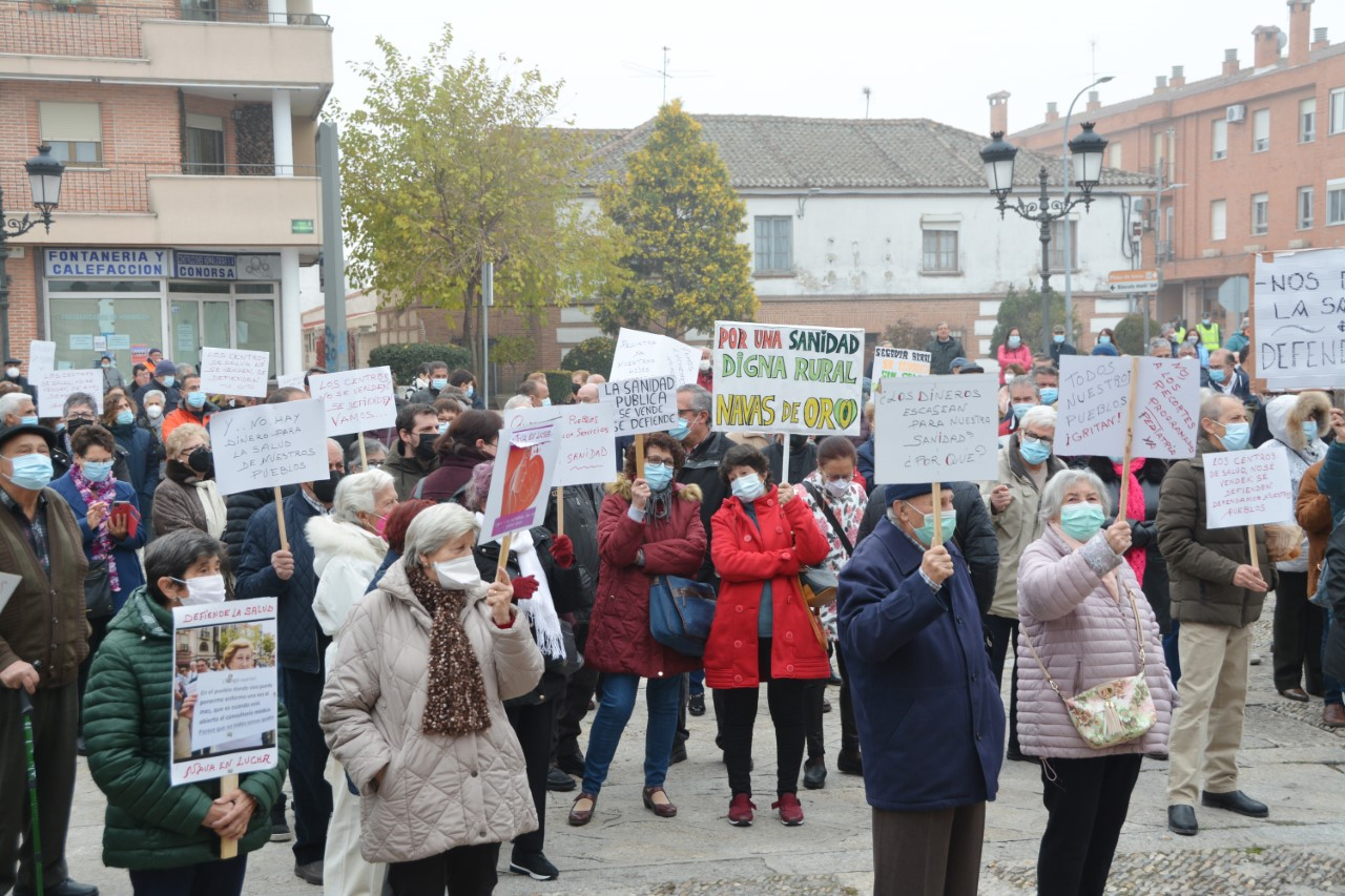Nava se manifiesta contra los recortes Nava se manifiesta contra los recortes
