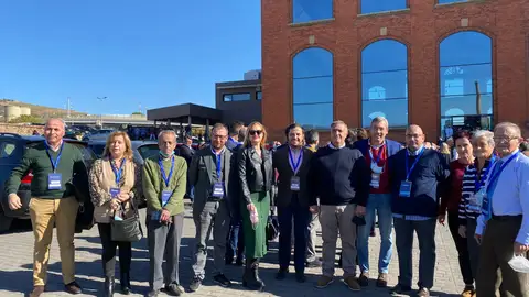 Miembros del PP alcazareño en el congreso de Puertollano Miembros del PP alcazareño en el congreso de Puertollano
