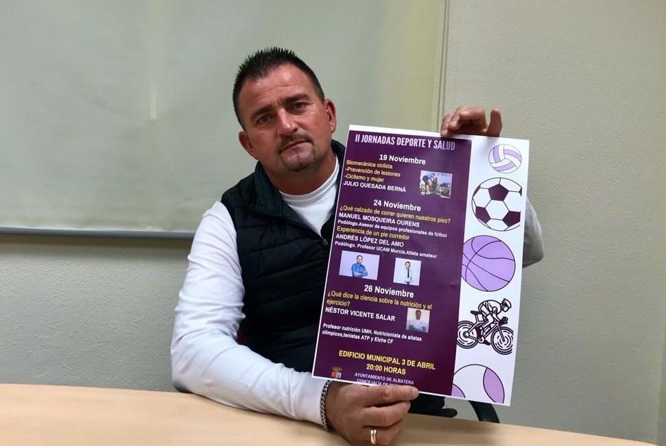 Deportes presenta las II Jornadas Deporte y Salud que se celebrarán en Albatera Deportes presenta las II Jornadas Deporte y Salud que se celebrarán en Albatera