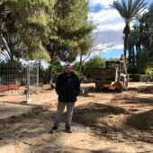 Nueva zona infantil del Parque de la Huerta de Albatera para disfrute de los mas peques 