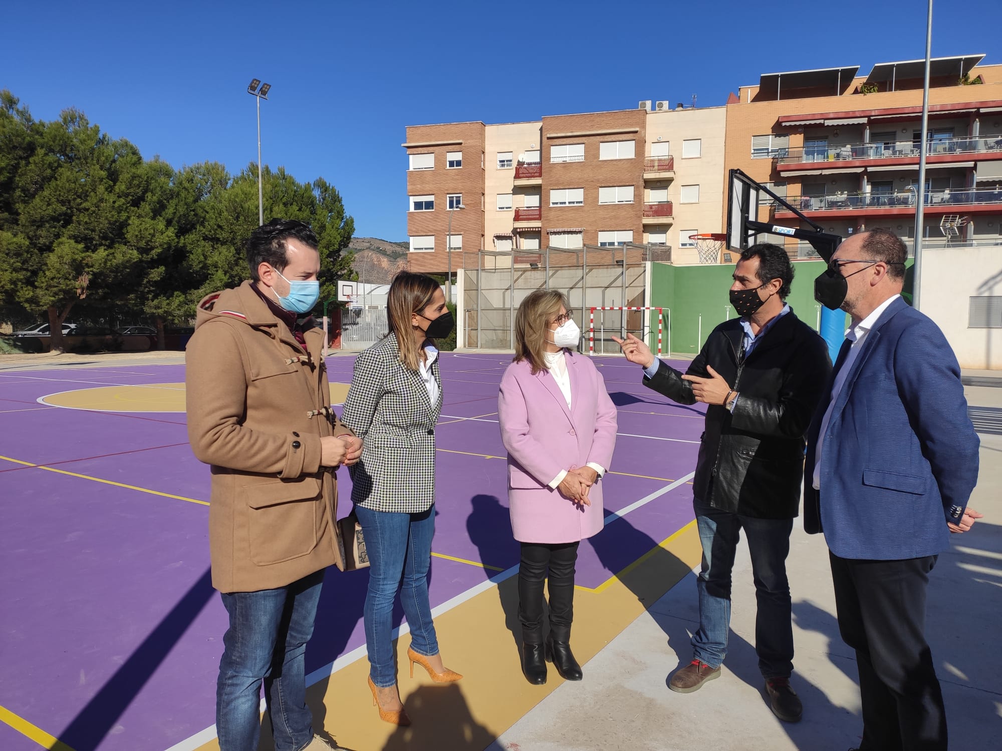 Finalizan las obras del Plan Edificant en el colegio Miguel Hernández de Orihuela Finalizan las obras del Plan Edificant en el colegio Miguel Hernández de Orihuela