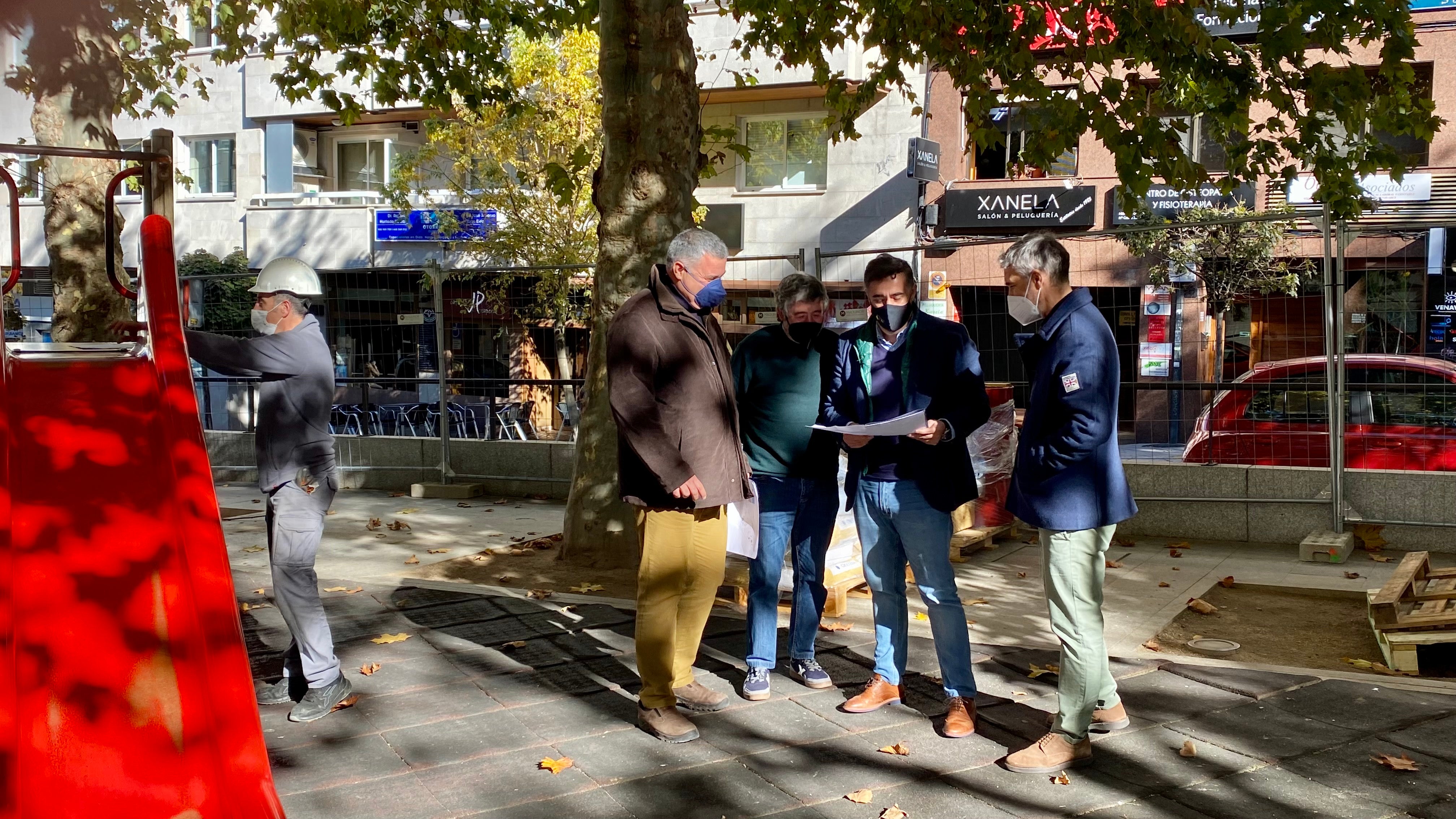 Traballos de reforma integral do parque infantil das Mercedes Traballos de reforma integral do parque infantil das Mercedes