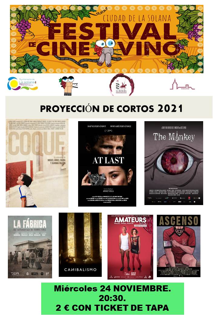 La Solana vive desde hoy su Festival de Cine y Vino La Solana vive desde hoy su Festival de Cine y Vino