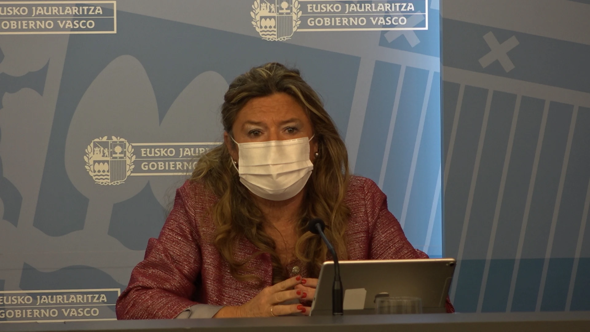 Gotzone Sagardui, consejera de Salud