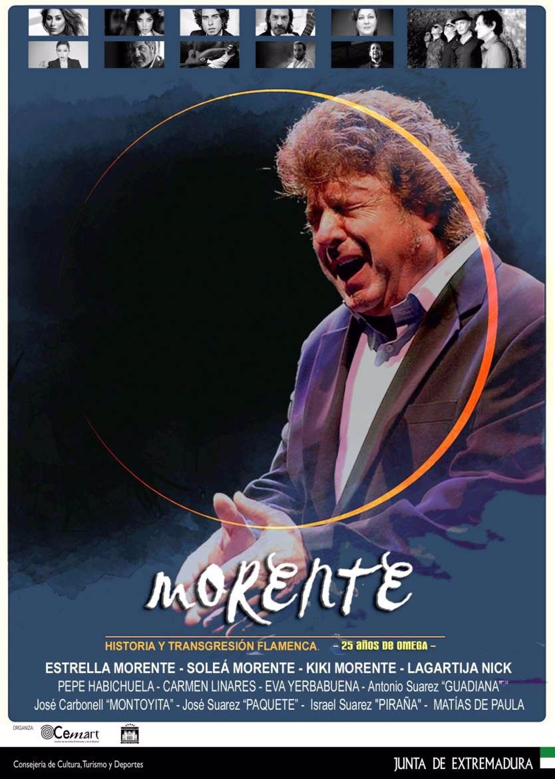 Extremadura rinde este martes un homenaje a Enrique Morente por el Día Internacional del Flamenco con un concierto en Badajoz Extremadura rinde este martes un homenaje a Enrique Morente por el Día Internacional del Flamenco con un concierto en Badajoz