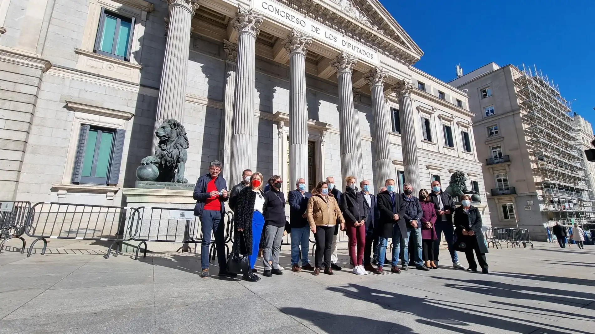 Os diputados do Psoe reclaman en Madrid un "reparto xusto e equitativo" dos fondos da Deputación