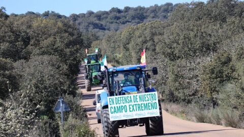 Protesta agricultores