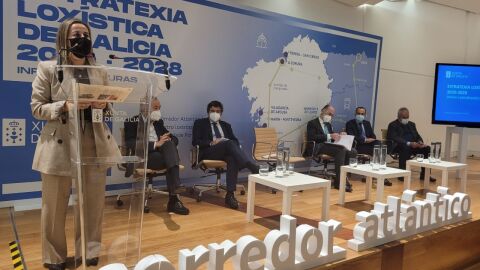 Conselleira Infraestructuras, Ethel V&aacute;zquez 