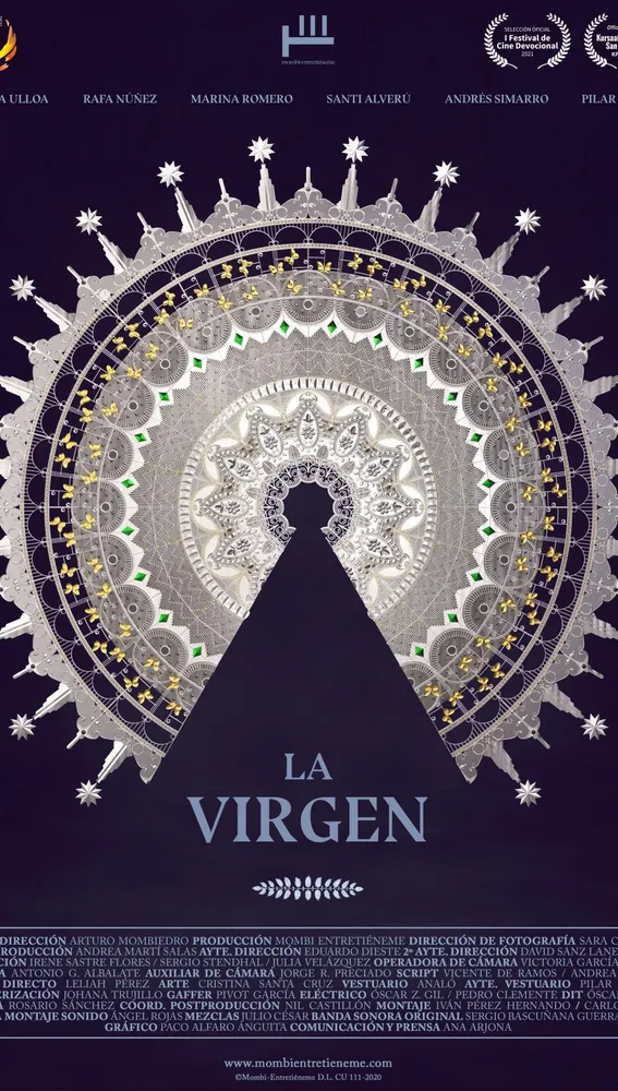 El cartel de &quot;La Virgen&quot;, diseñado por el arquitecto conquense Paco Alfaro, ha obtenido ya un premio