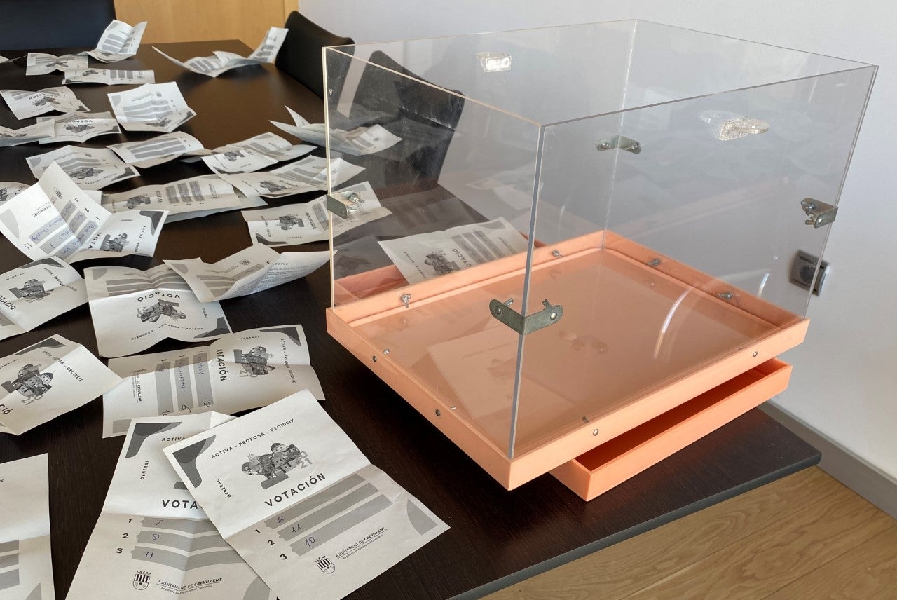 El PP de Crevillent pide conocer la cifra de ciudadanos que han votado las propuestas de los primeros Presupuestos Participativos El PP de Crevillent pide conocer la cifra de ciudadanos que han votado las propuestas de los primeros Presupuestos Participativos