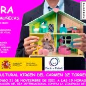 El centro cultural Virgen del Carmen acogera una obra de teatro contra la violencia de genero 