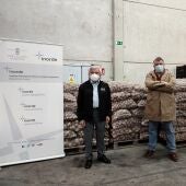O Inorde doa 8.000 quilos de patacas ao Banco de Alimentos de Ourense