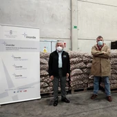 O Inorde doa 8.000 quilos de patacas ao Banco de Alimentos de Ourense O Inorde doa 8.000 quilos de patacas ao Banco de Alimentos de Ourense