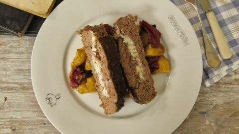 Receta de rollo de carne picada de Robin Food