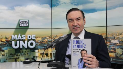 Pedro J. Ram&iacute;rez en 'M&aacute;s de uno' con Carlos Alsina