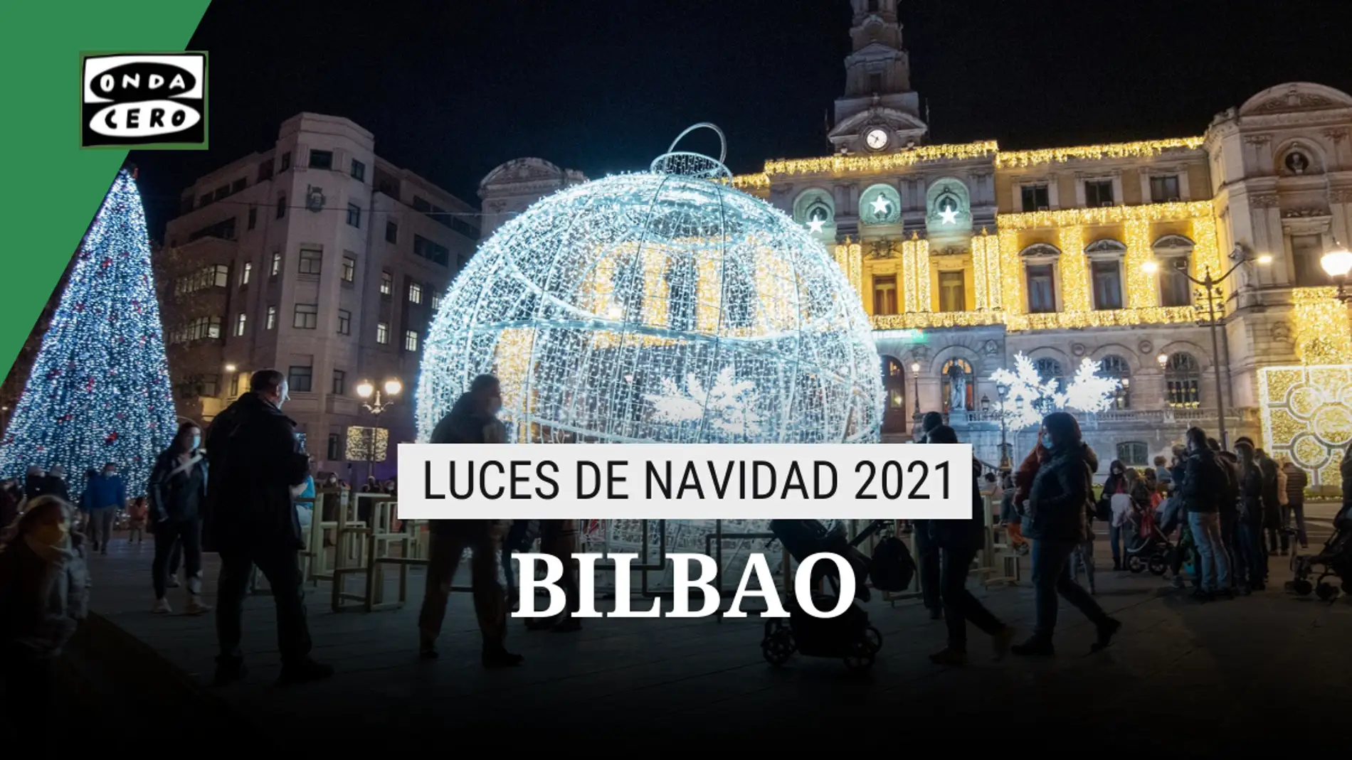 Luces de Navidad en Bilbao 