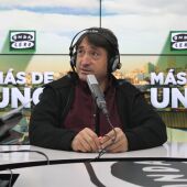 Carmelo Gómez en 'Más de uno' con Carlos Alsina