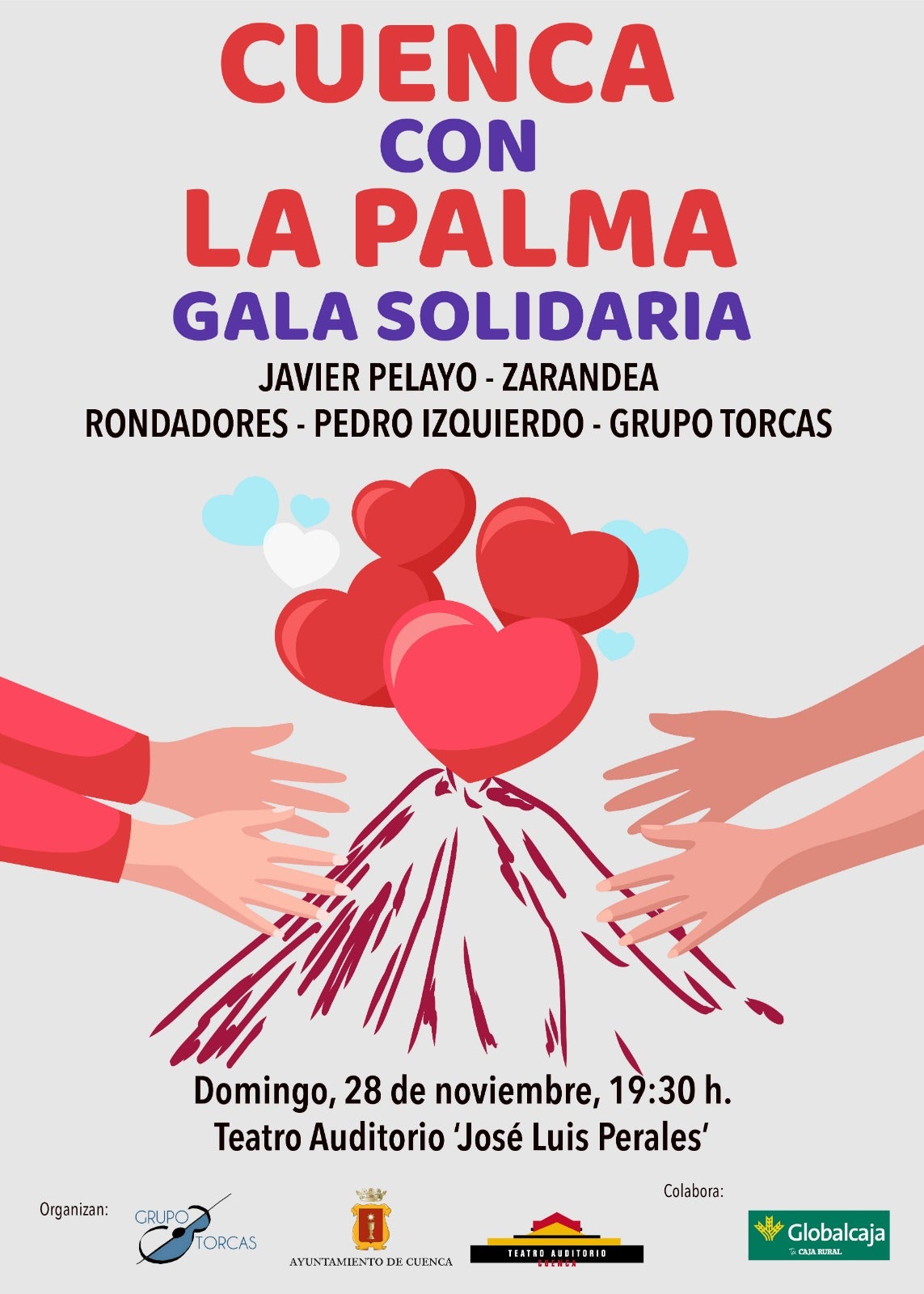 Gala solidaria por La Palma en el Auditorio de Cuenca el domingo Gala solidaria por La Palma en el Auditorio de Cuenca el domingo