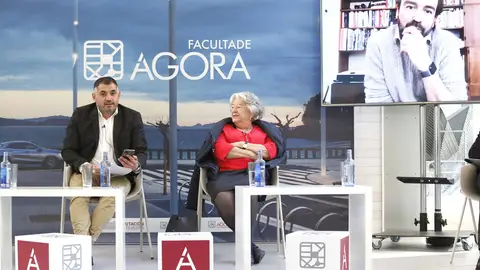 Catedrática de Socioloxía e profesora do CSIC, María Ángeles Durán, participou na última xornada formativa da Facultade Ágora da Deputación de Pontevedra. Más de Uno Pontevedra