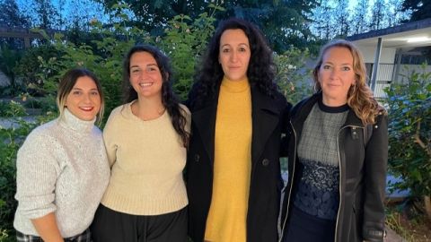 Profesionales del Servicio de Acogida Municipal SAM del ajuntament de Palma a las que acompaña la periodista de Onda Cero, Elka Dimitrova Profesionales del Servicio de Acogida Municipal SAM del ajuntament de Palma a las que acompaña la periodista de Onda Cero, Elka Dimitrova