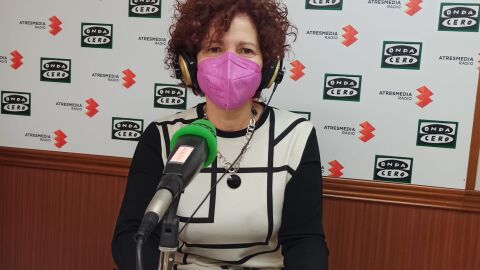 Carmen Pimienta, en los estudios de Onda Cero Ciudad Real Carmen Pimienta, en los estudios de Onda Cero Ciudad Real
