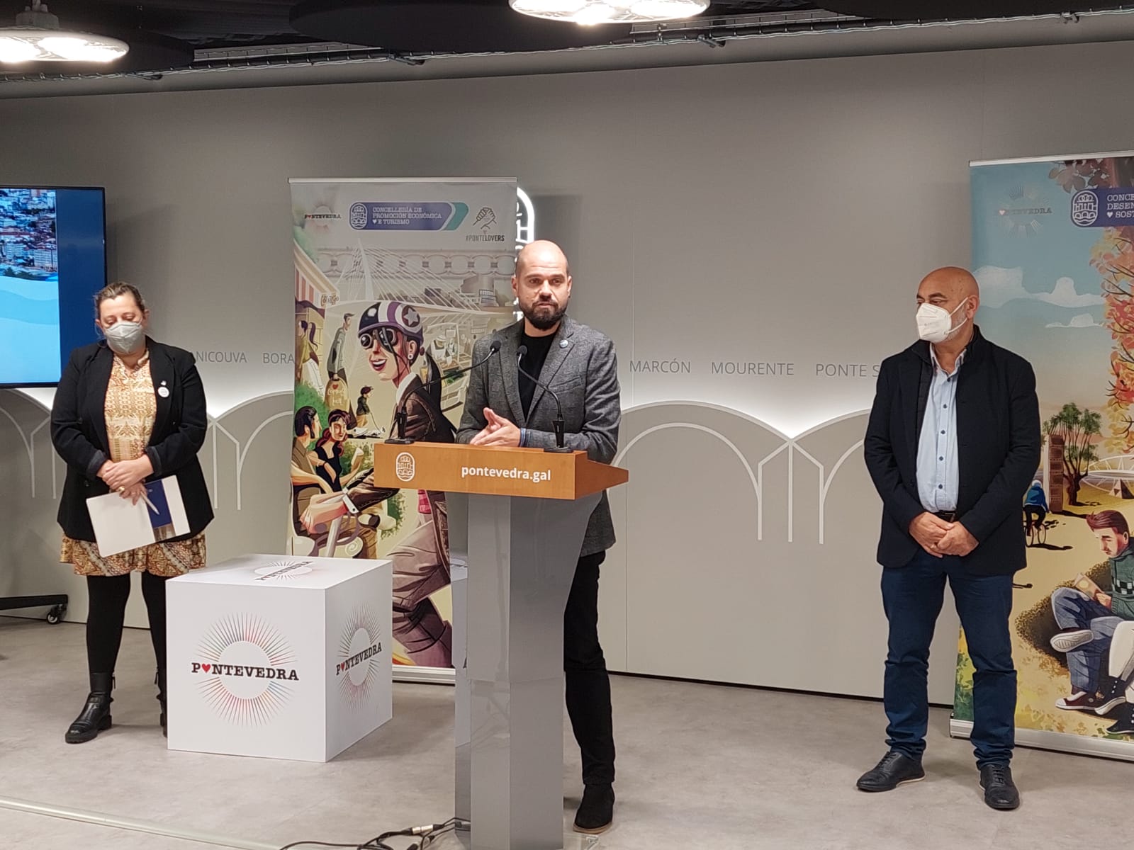 Iván Puentes: “O Plan de Sostibilidade Turística de Pontevedra financiarase con fondos europeos” Iván Puentes: “O Plan de Sostibilidade Turística de Pontevedra financiarase con fondos europeos”