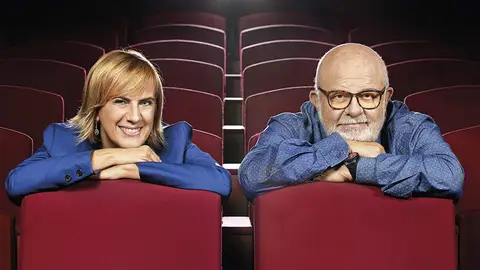 Gemma Nierga y Jaume Figueras, en una imagen promocional del libro 'El cine que nos abrió los ojos' Gemma Nierga y Jaume Figueras, en una imagen promocional del libro 'El cine que nos abrió los ojos'