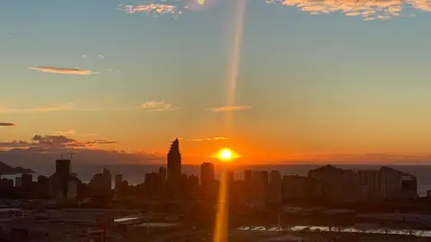 Amanece en Benidorm Benidorm