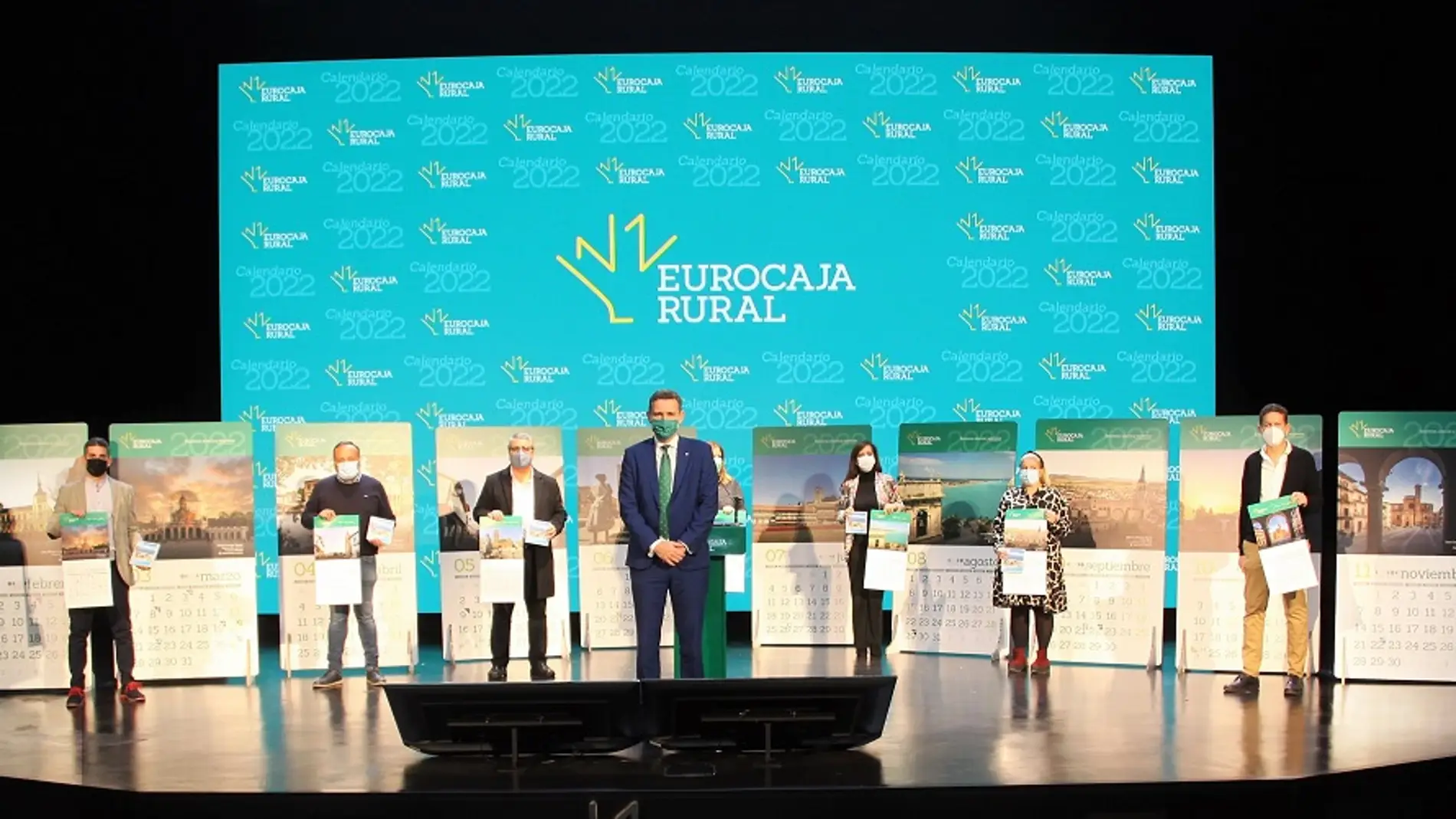 Eurocaja Rural presenta su calendario 2022, enfocado a fomentar el turismo y la economía local