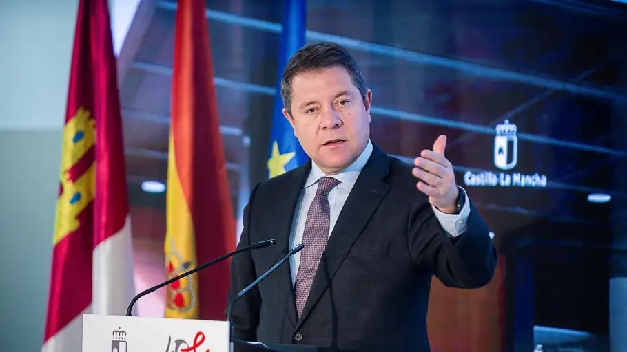El presidente de Castilla-La Mancha, Emiliano García-Page El presidente de Castilla-La Mancha, Emiliano García-Page