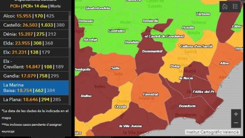 Mapa COVID Mapa COVID