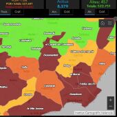Mapa COVID