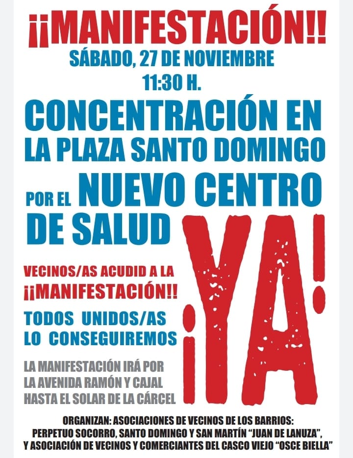 Manifestación para pedir fechas concretas Manifestación para pedir fechas concretas