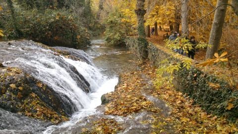 Monasterio de Piedra en otoño