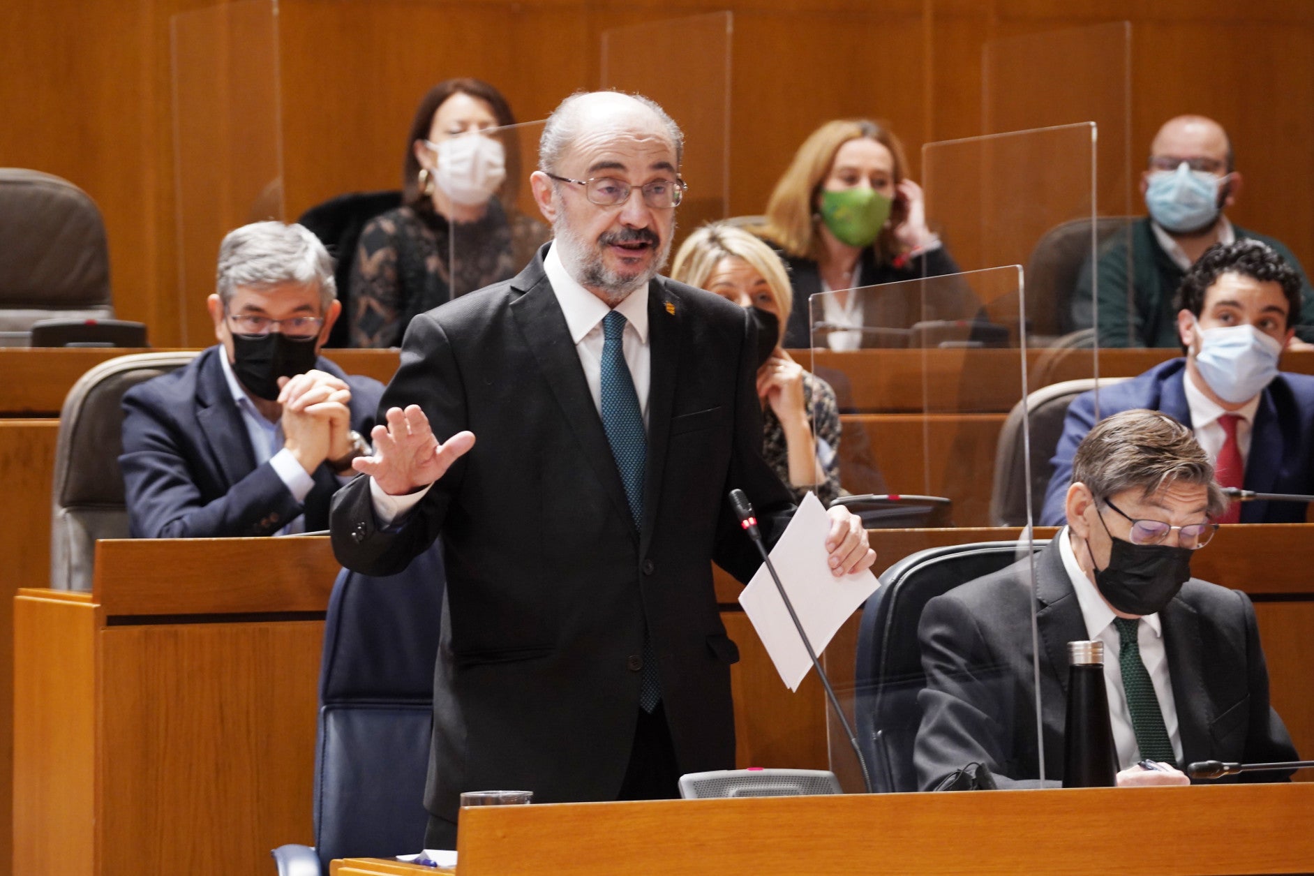 Lambán asegura que el pasaporte Covid ya está incentivando la vacunación Lambán asegura que el pasaporte Covid ya está incentivando la vacunación