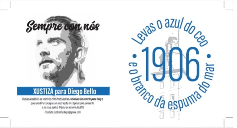 "Xustiza para Diego": Venta de discos de "1906" en Riazor este domingo para recaudar fondos "Xustiza para Diego": Venta de discos de "1906" en Riazor este domingo para recaudar fondos