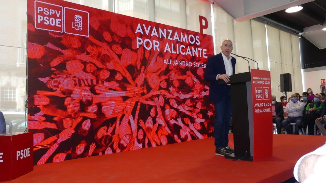 Alejandro Soler, nuevo secretario general del PSOE en la provincia de Alicante Alejandro Soler, nuevo secretario general del PSOE en la provincia de Alicante